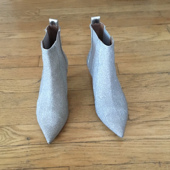 Tabitha Simmons Elffie Glitter Pointed Toe - Picture 3 of 8